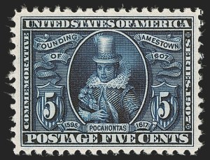Sale 1245, Lot 1723, 1907 Jamestown Issue (Scott 328-330)