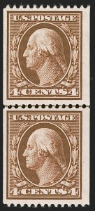 Sale 1245, Lot 1743, 1908-10 Washington-Franklin Issues (Scott 331-356)