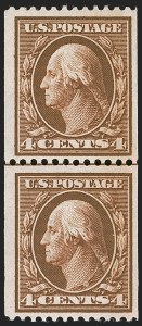 Sale 1245, Lot 1745, 1908-10 Washington-Franklin Issues (Scott 331-356)