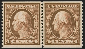 Sale 1245, Lot 1753, 1908-10 Washington-Franklin Issues (Scott 331-356)
