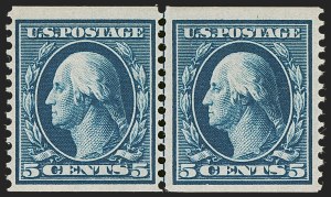 Sale 1245, Lot 1755, 1908-10 Washington-Franklin Issues (Scott 331-356)