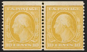 Sale 1245, Lot 1757, 1908-10 Washington-Franklin Issues (Scott 331-356)