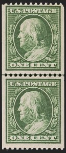 Sale 1245, Lot 1788, 1910-13 Washington-Franklin Issue (Scott 374-396)
