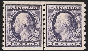 Sale 1245, Lot 1806, 1910-13 Washington-Franklin Issue (Scott 374-396)