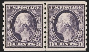 Sale 1245, Lot 1807, 1910-13 Washington-Franklin Issue (Scott 374-396)