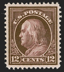 Sale Number 1245, Lot Number 1848, 1912-14 Washington-Franklin Issue (Scott 405-423) Sale Number 1245, Lot Number 1848, 1912-14 Washington-Franklin Issue (Scott 405-423)