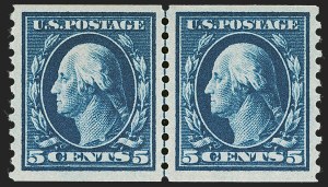 Sale 1245, Lot 1882, 1913-15 Washington-Franklin Issues (Scott 424-461)