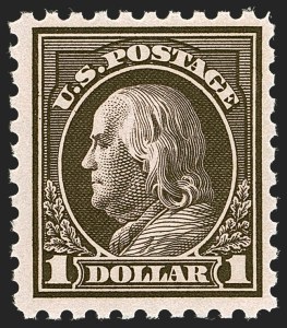 Sale 1245, Lot 1901, 1913-15 Washington-Franklin Issues (Scott 424-461)
