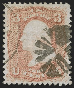 Sale 1247, Lot 163, 1867-68 Grilled Issue (Scott 79-85E)