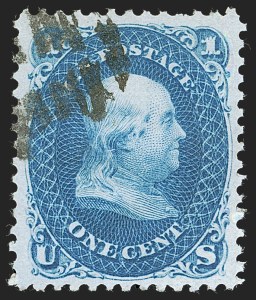 Sale 1247, Lot 174, 1867-68 Grilled Issue, cont. (Scott 86-101)