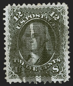Sale Number 1247, Lot Number 181, 1867-68 Grilled Issue, cont. (Scott 86-101) Sale Number 1247, Lot Number 181, 1867-68 Grilled Issue, cont. (Scott 86-101)