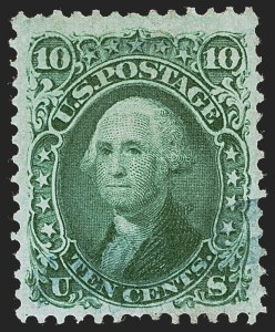 Sale 1247, Lot 190, 1867-68 Grilled Issue, cont. (Scott 86-101)