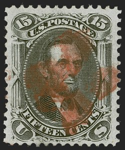 Sale 1247, Lot 194, 1867-68 Grilled Issue, cont. (Scott 86-101)