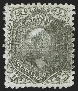 Sale 1247, Lot 197, 1867-68 Grilled Issue, cont. (Scott 86-101)
