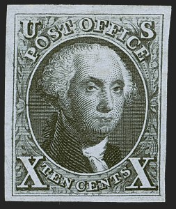Sale 1247, Lot 21, 1847 Issue and 1875 Reproduction (Scott 1-4)