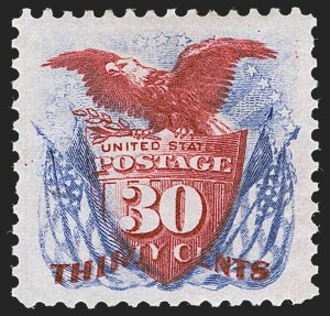 Sale Number 1247, Lot Number 246, 1875 Re-Issue of 1869 Pictorial Issue (Scott 123-133a)