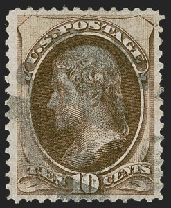 Sale 1247, Lot 261, 1870-71 National Bank Note Co. Grilled Issue (Scott 134-144)