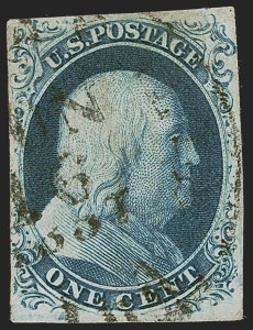 Sale 1247, Lot 27, 1851-56 Issue (Scott 5-17)