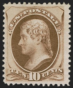 Sale 1247, Lot 278, 1870-71 National Bank Note Co. Ungrilled Issue (Scott 145-155)