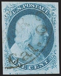 Sale 1247, Lot 28, 1851-56 Issue (Scott 5-17)