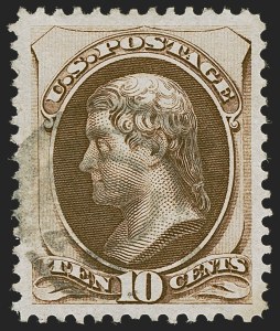 Sale Number 1247, Lot Number 290, 1873 Continental Bank Note Co. Issue (Scott 156-166) Sale Number 1247, Lot Number 290, 1873 Continental Bank Note Co. Issue (Scott 156-166)