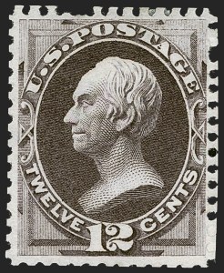 Sale 1247, Lot 307, 1875 Continental Bank Note Co. Hard Paper Special Printing (Scott 167-177)