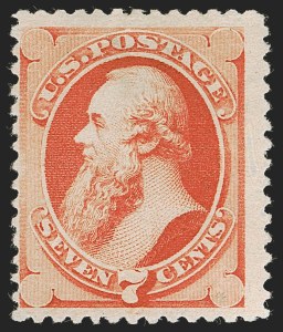 Sale 1247, Lot 326, 1880-83 American Bank Note Co. Soft Paper Special Printing (Scott 192-202, 211D)
