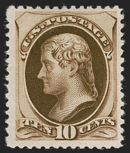 Sale 1247, Lot 328, 1880-83 American Bank Note Co. Soft Paper Special Printing (Scott 192-202, 211D)