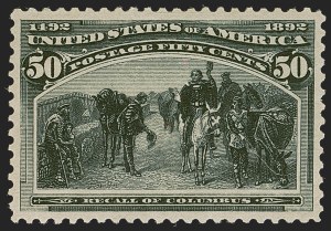 Sale Number 1247, Lot Number 376, 1893 Columbian Issue (Scott 230-245) Sale Number 1247, Lot Number 376, 1893 Columbian Issue (Scott 230-245)