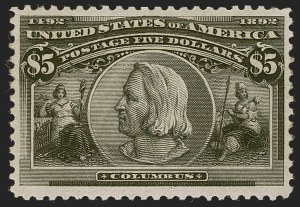 Sale Number 1247, Lot Number 392, 1893 Columbian Issue (Scott 230-245) Sale Number 1247, Lot Number 392, 1893 Columbian Issue (Scott 230-245)