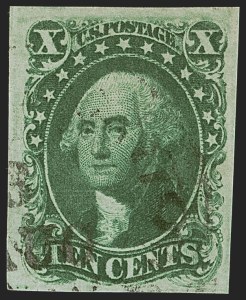 Sale Number 1247, Lot Number 43, 1851-56 Issue (Scott 5-17)