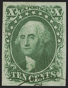 Sale 1247, Lot 46, 1851-56 Issue (Scott 5-17)
