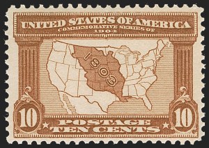 Sale 1247, Lot 499, 1904 Louisiana Purchase, 1907 Jamestown Issues (Scott 323-330)