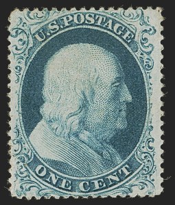 Sale 1247, Lot 54, 1857-60 Issue (Scott 18-39)