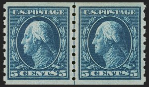 Sale 1247, Lot 542, 1910-13 Washington-Franklin Issue (Scott 374-396)