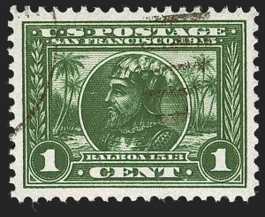 Sale 1247, Lot 547, 1913-15 Panama-Pacific Issue (Scott 397-404)