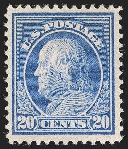 Sale 1247, Lot 572, 1912-14 Washington-Franklin Issue (Scott 405-423)