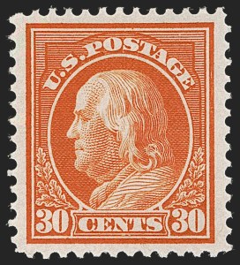 Sale Number 1247, Lot Number 573, 1912-14 Washington-Franklin Issue (Scott 405-423) Sale Number 1247, Lot Number 573, 1912-14 Washington-Franklin Issue (Scott 405-423)