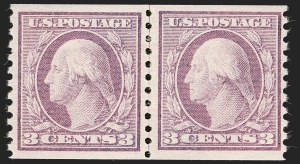 Sale 1247, Lot 596, 1913-17 Washington-Franklin Issues (Scott 424-480)