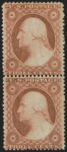 Sale 1247, Lot 63, 1857-60 Issue (Scott 18-39)