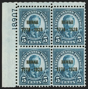 Sale 1247, Lot 649, 1922-29 Issues (Scott 551-621)