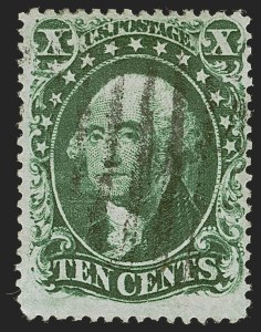 Sale 1247, Lot 74, 1857-60 Issue (Scott 18-39)