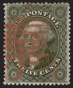 Sale Number 1247, Lot Number 76, 1857-60 Issue (Scott 18-39)