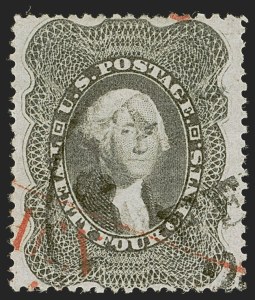 Sale 1247, Lot 81, 1857-60 Issue (Scott 18-39)