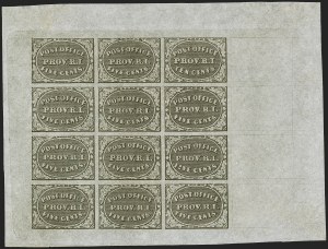 Sale 1247, Lot 9, Postmasters' Provisionals