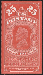 Sale Number 1249, Lot Number 19, 1865 National Bank Note Co. Issue (Scott PR1-PR8) Sale Number 1249, Lot Number 19, 1865 National Bank Note Co. Issue (Scott PR1-PR8)