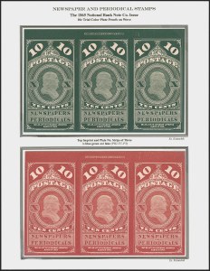 Sale 1249, Lot 4, 1865 National Bank Note Co. Proofs