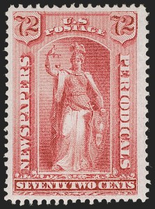 Sale 1249, Lot 44, 1875 Continental Bank Note Co. Issue (Scott PR10-PR32)