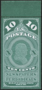 Sale 1249, Lot 9, 1865 National Bank Note Co. Issue (Scott PR1-PR8)