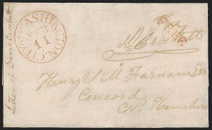 Sale 1251, Lot 1001, Free Frank, New York Postmaster's Provisional
